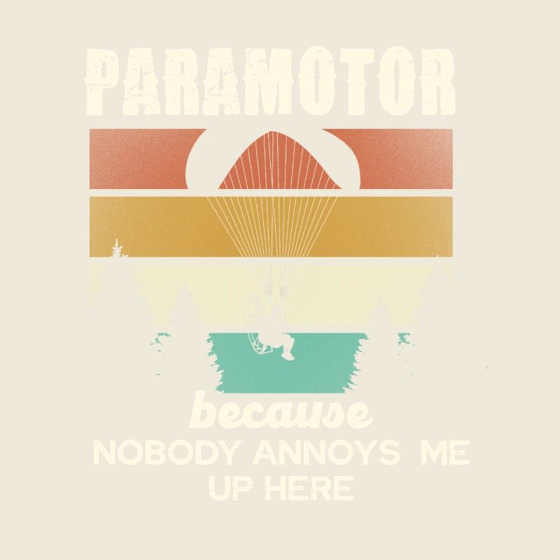 Paramotor: Nobody bugs me up here