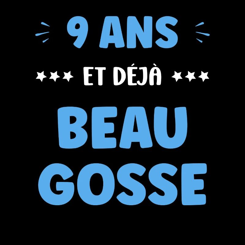 9 years old already handsome