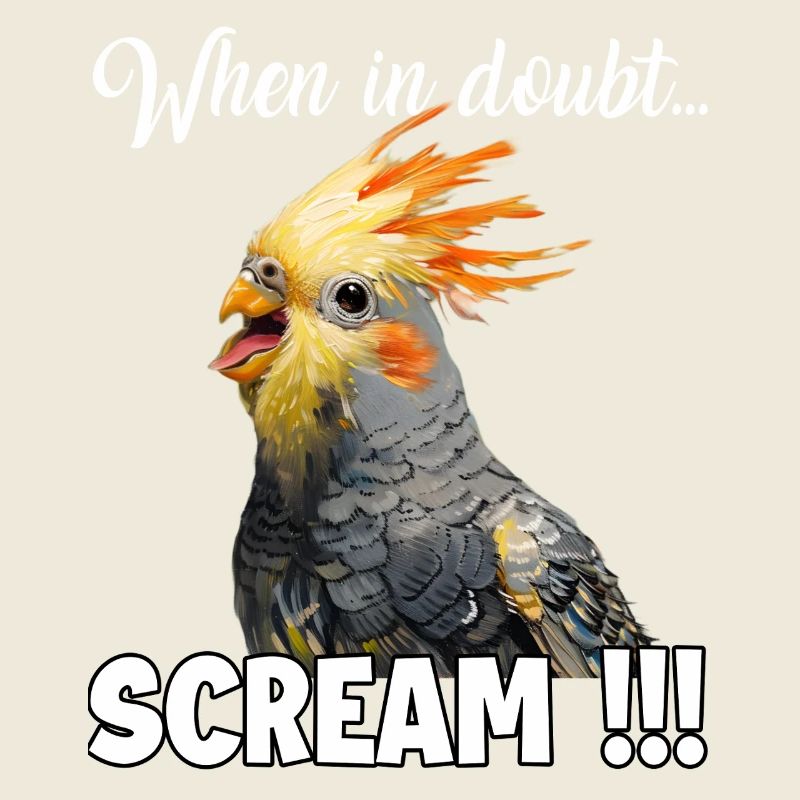 Dons créatifs : Porte-cacatoès et calopsitte