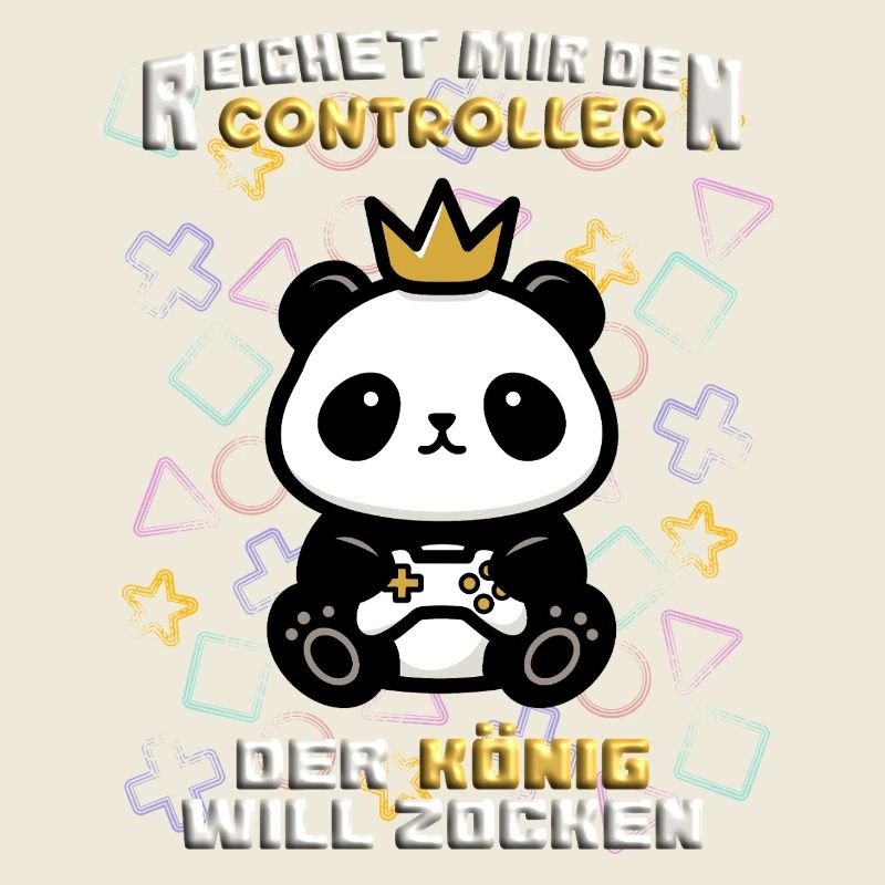 Gamer König will zocken controller