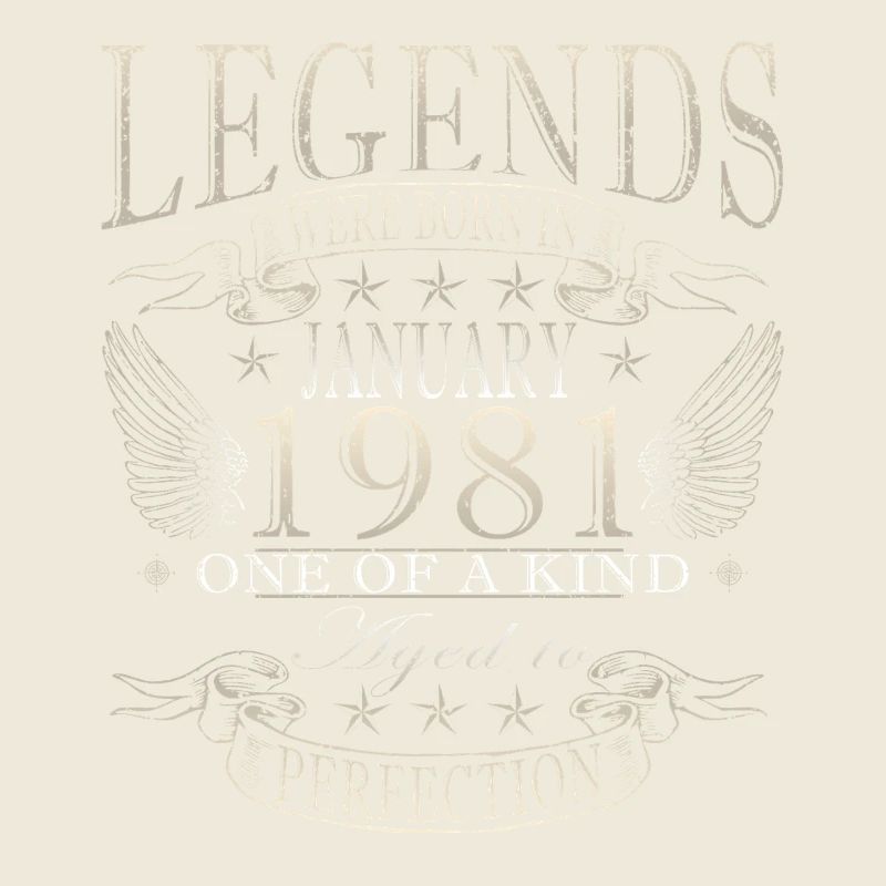 45e anniversaire Original janvier 1981