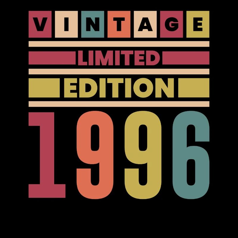1996 Anniversary Vintage Limited Edition Retro
