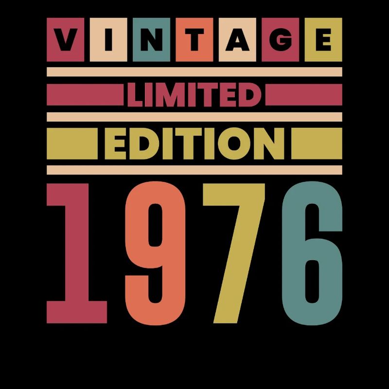 Jubiläum 1976 Vintage Limited Edition Retro