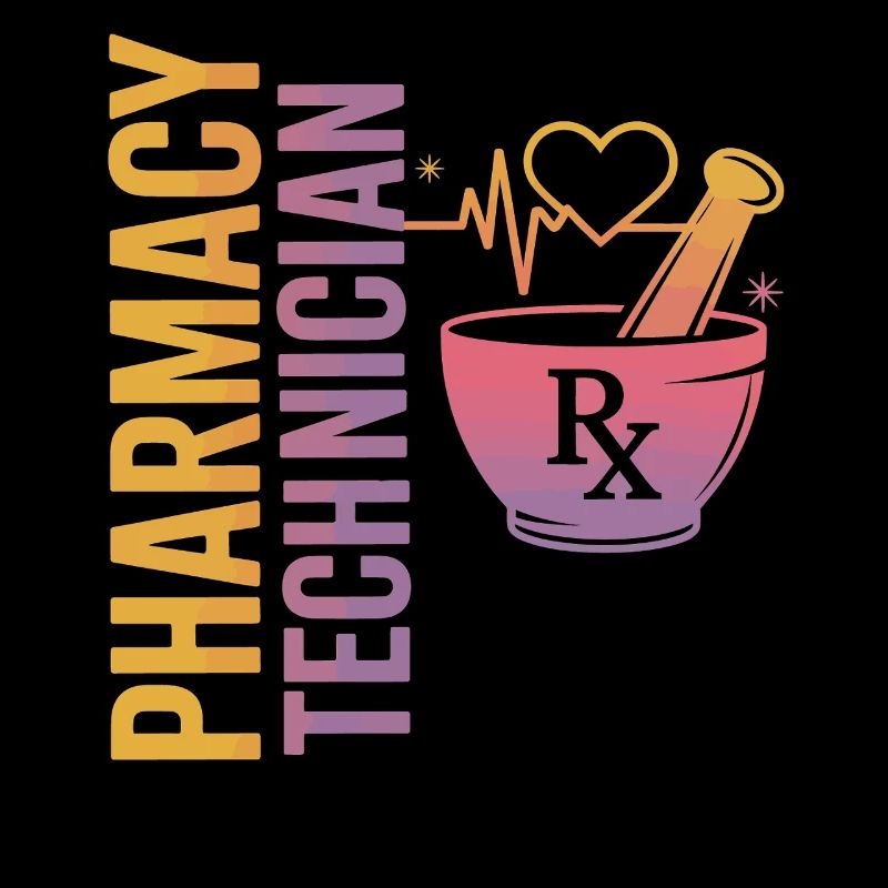 Pharmacy technician illustration