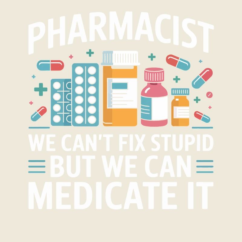 Pharmacist saying: Medicate It