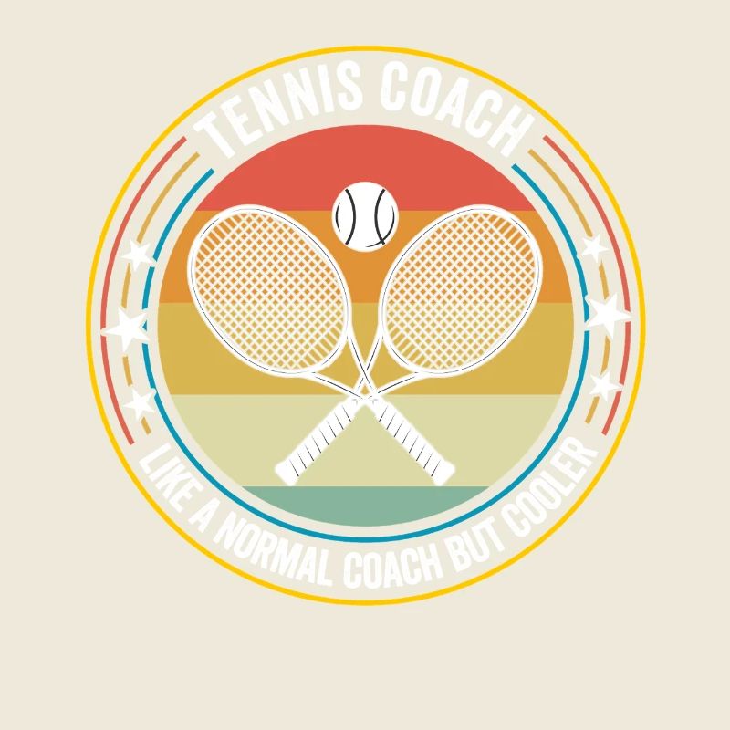 Tennis Coach Like A Normal Coach But Cooler
