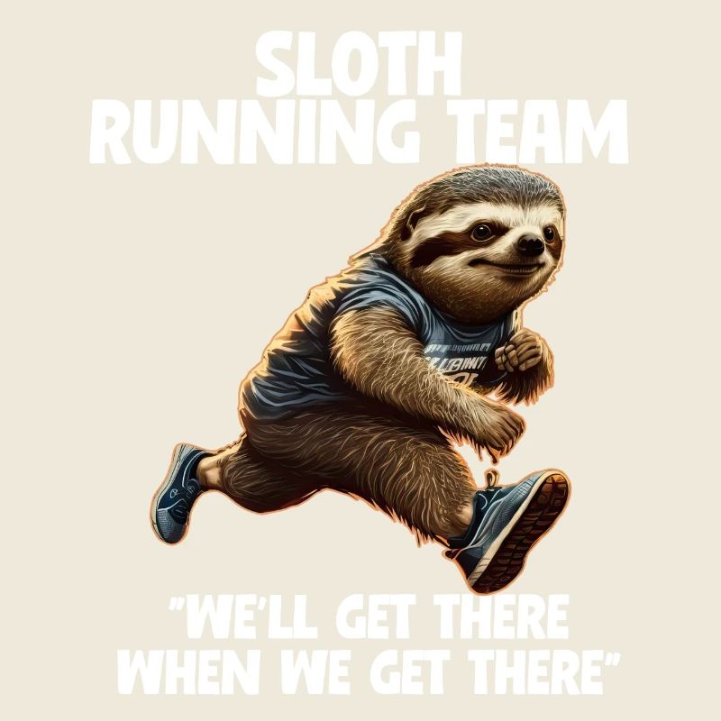 Équipe de course paresseuse, on y arrivera.