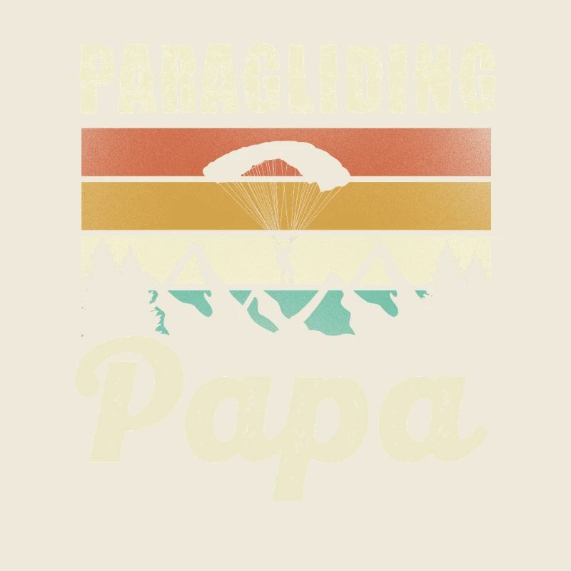 Paragliding Papa Motiv