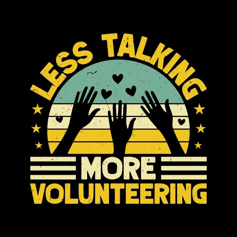 Appréciation du bénévolat Moins de paroles Plus de bénévolat