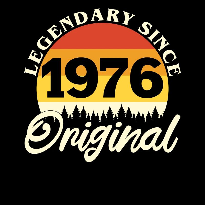 1976 Vintage Retro Original Geburtstagsgeschenk