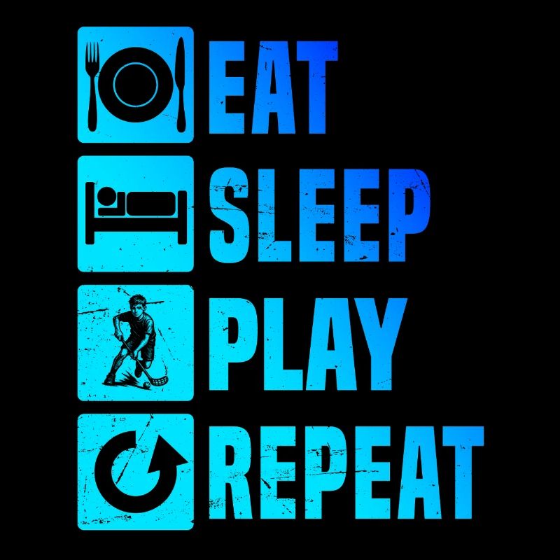 Modern Floorball Artwork