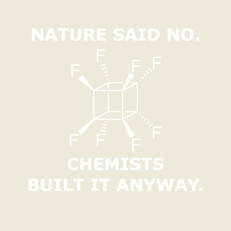 Perfluoro-Cuban Molecule – Chemie Science