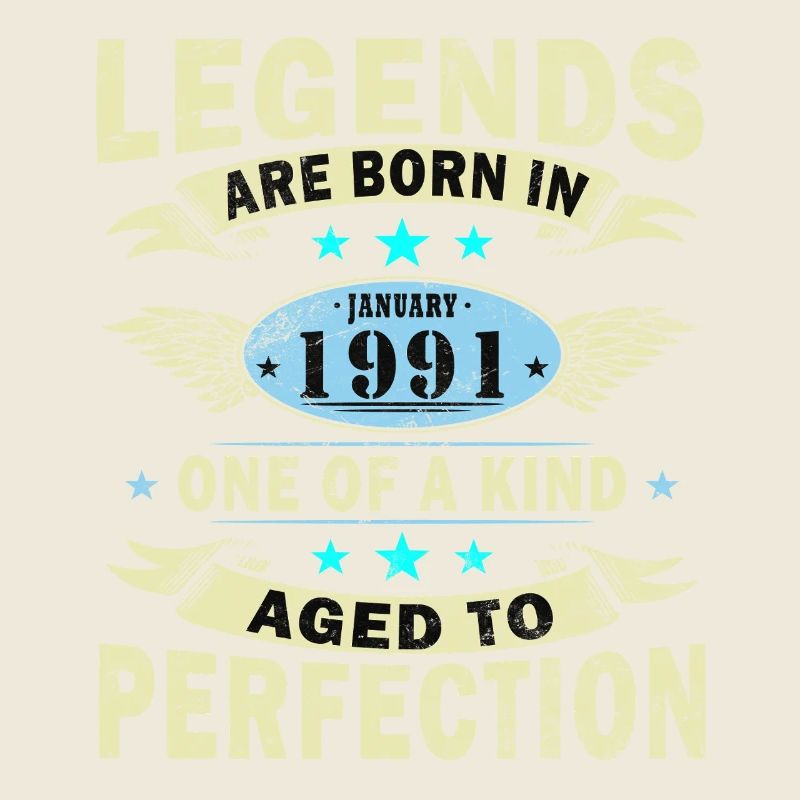 35th Birthday Legend January 1991