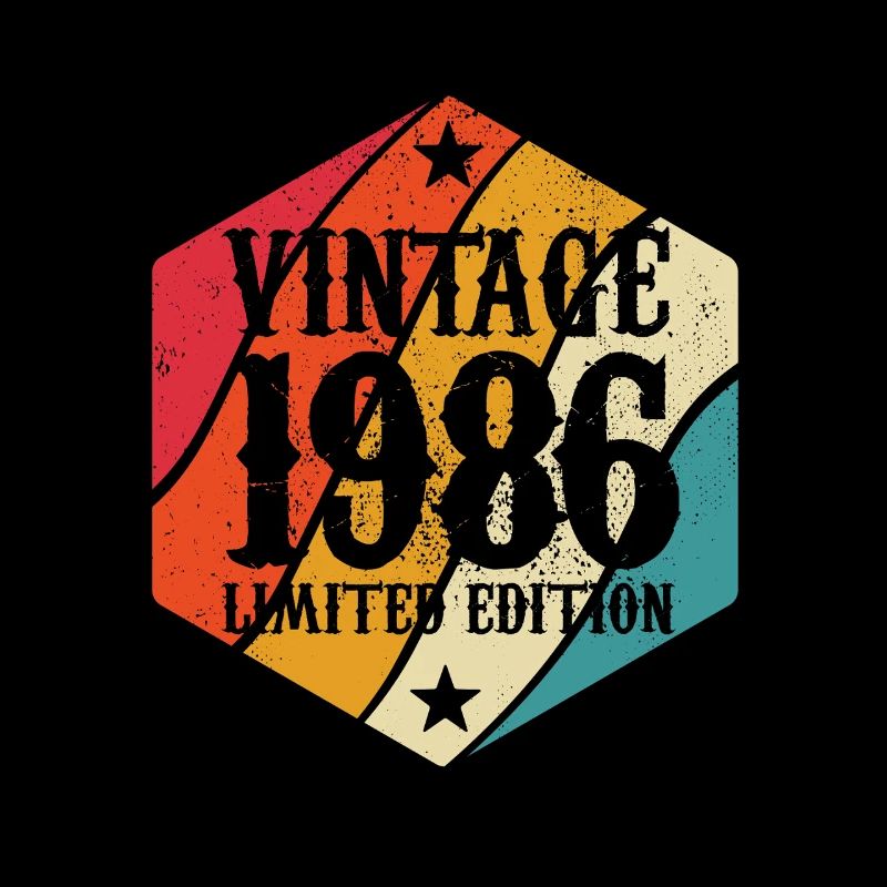 Limited Edition 1986 Geburtstag Geschenk