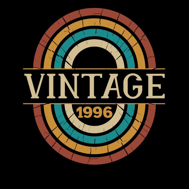 Vintage Geburtstagsgeschenk 1996 Retro Geboren 1996