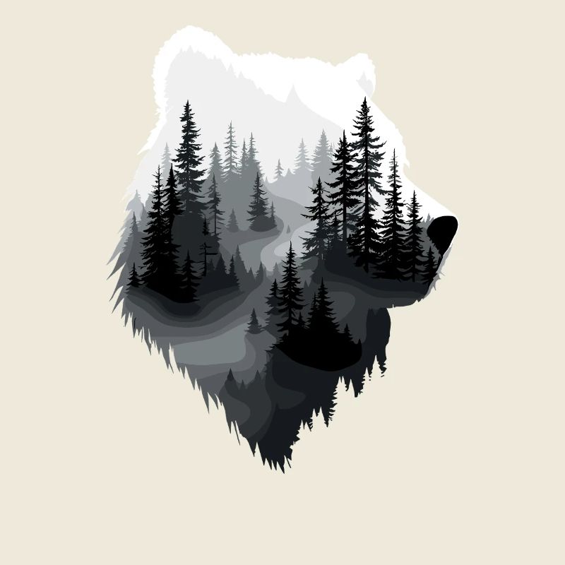 Ours, Forêt, Nature, Nature sauvage, Animaux, Œuvres d’ours