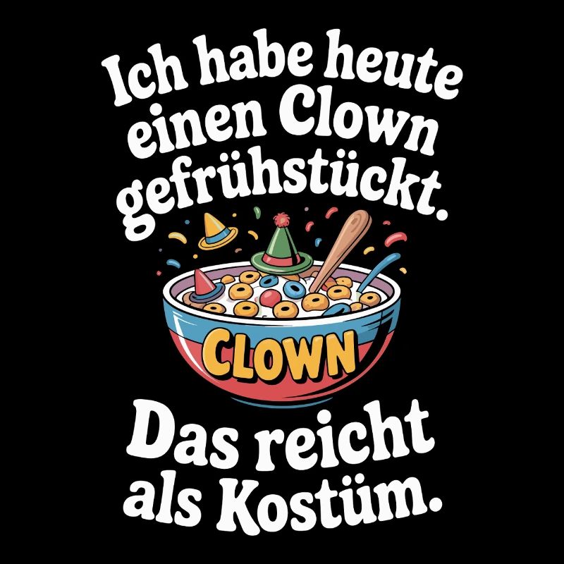 Clown Breakfast Carnival Clown Costume Replacement