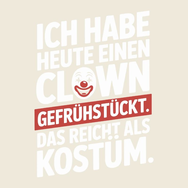 Clown Breakfast Carnival Clown Costume Replacement