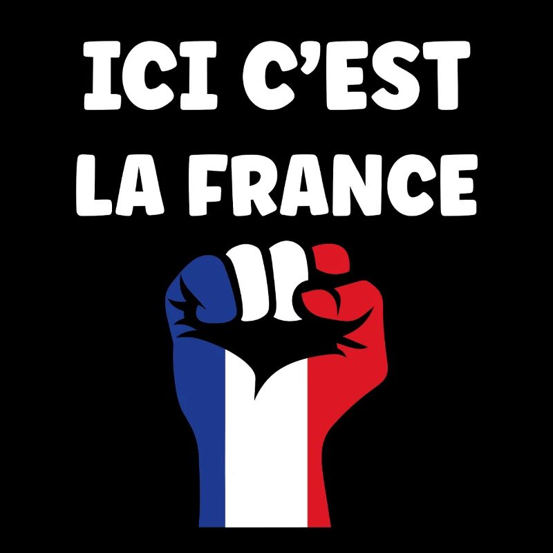 Das ist Frankreich – Trikolore Faust