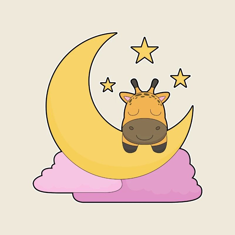Giraffe Moon