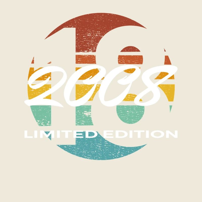 18. Geburtstag 2008 Jungen und Mädchen Geschenk