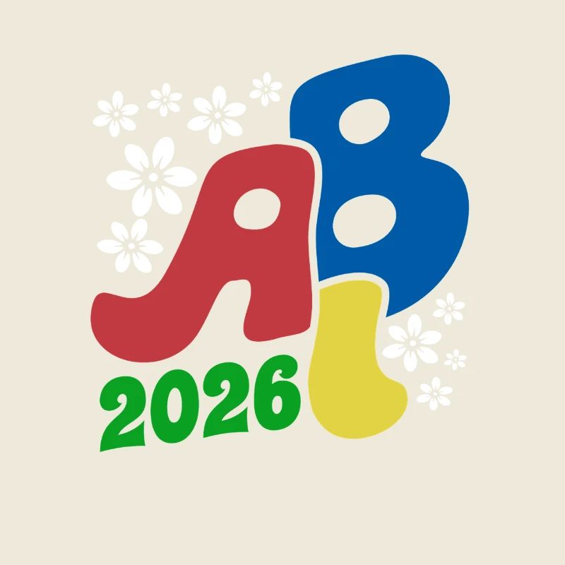 ABI 2026 Blossoms Retro Abitur Gift