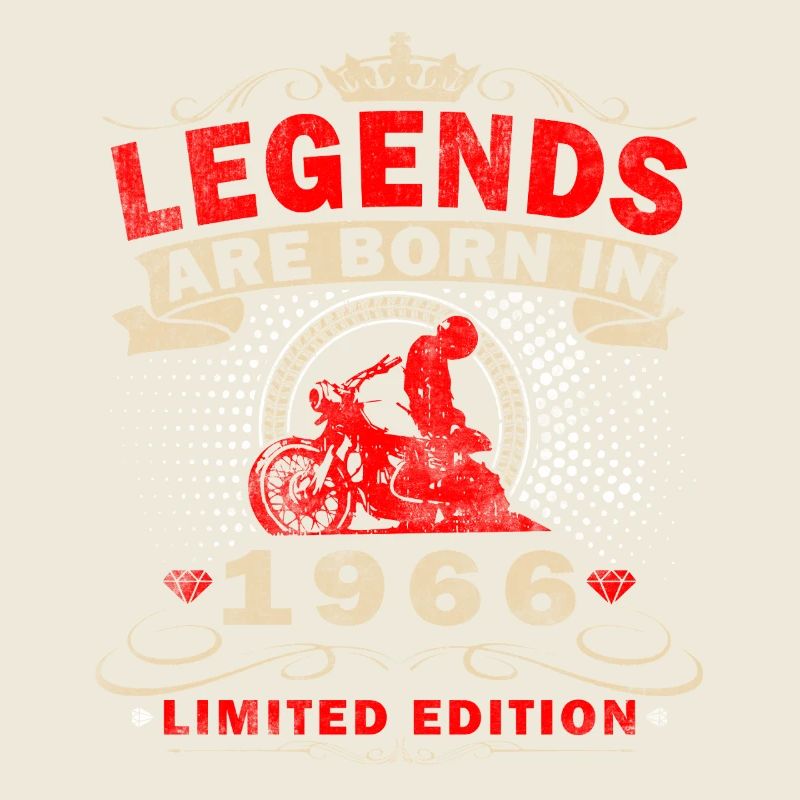 60. Geburtstag Geschenk Motorradfahrer 1966