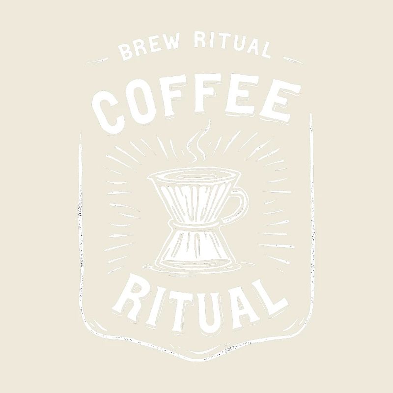 Rituel de l’infusion de café Verser sur le kaffee