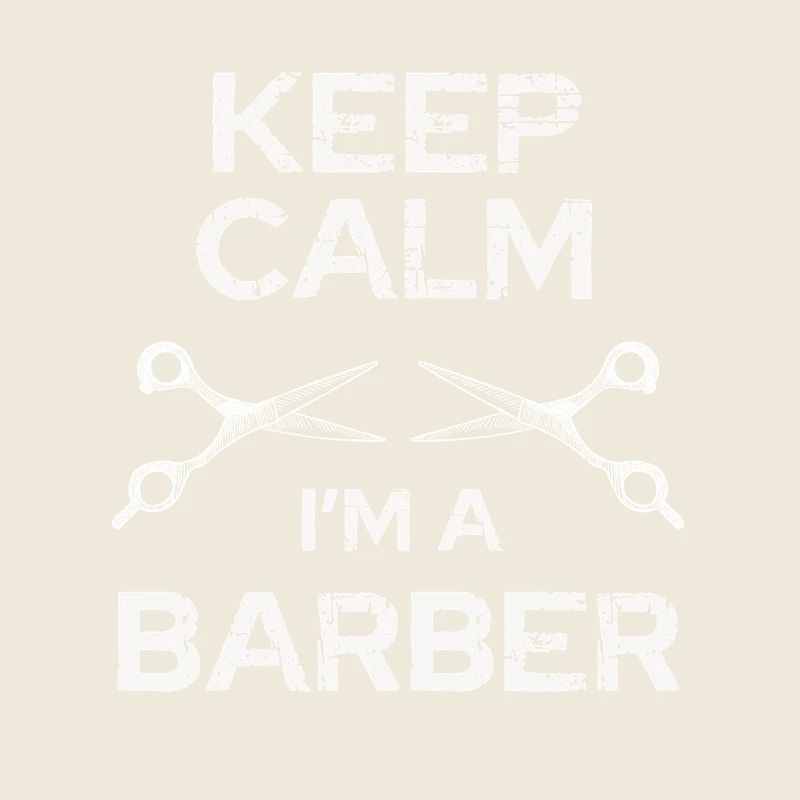 Keep Calm Barber Ich Bin Friseur