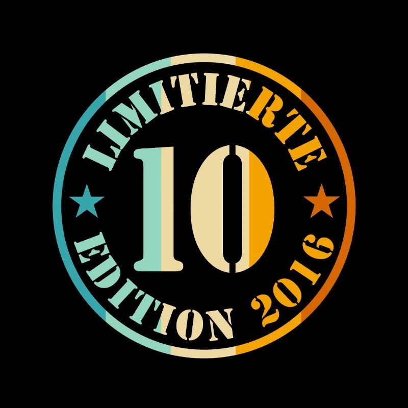 10e anniversaire Édition limitée 10 ans garçon