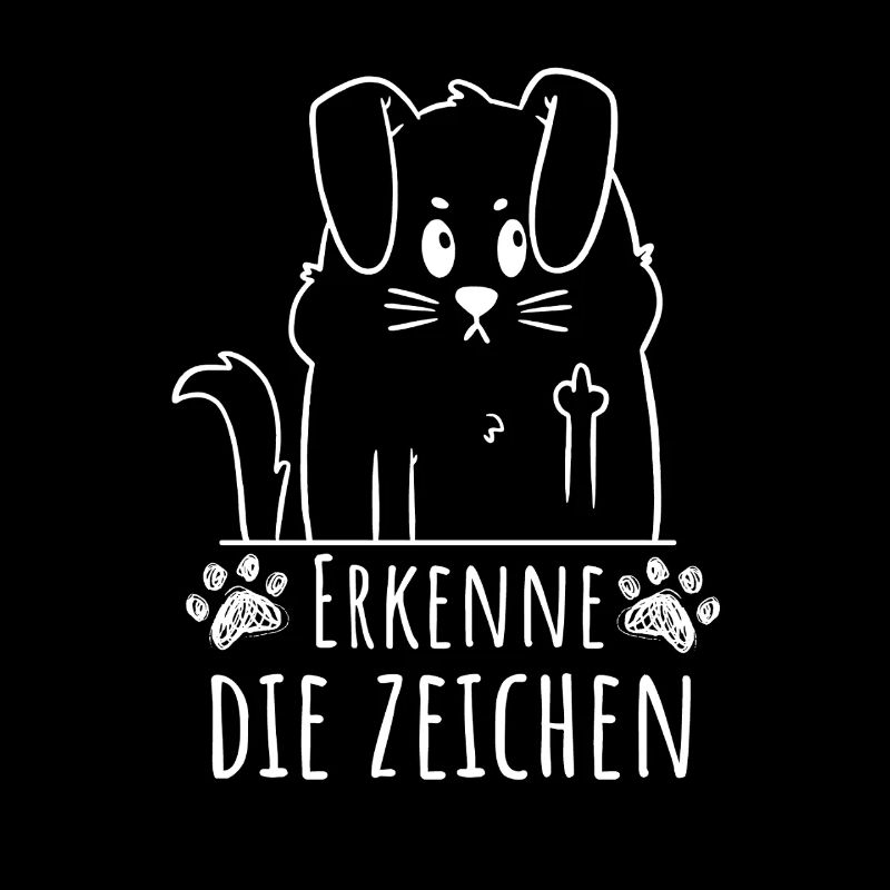 Recognize the Signs – Cute Dog Saying