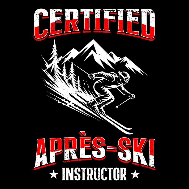 Ski INSTRUCTEUR CERTIFIÉ APRÈS-SKI FUNNY