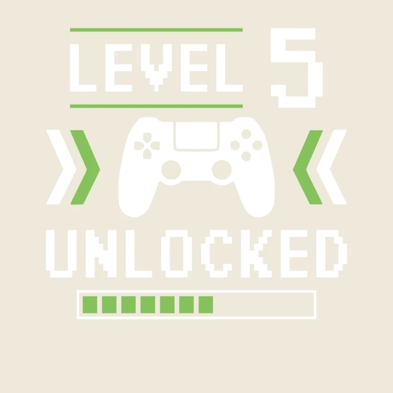 5. Geburtstag 5 Jahre Level 5 Geburtstagsgeschenk