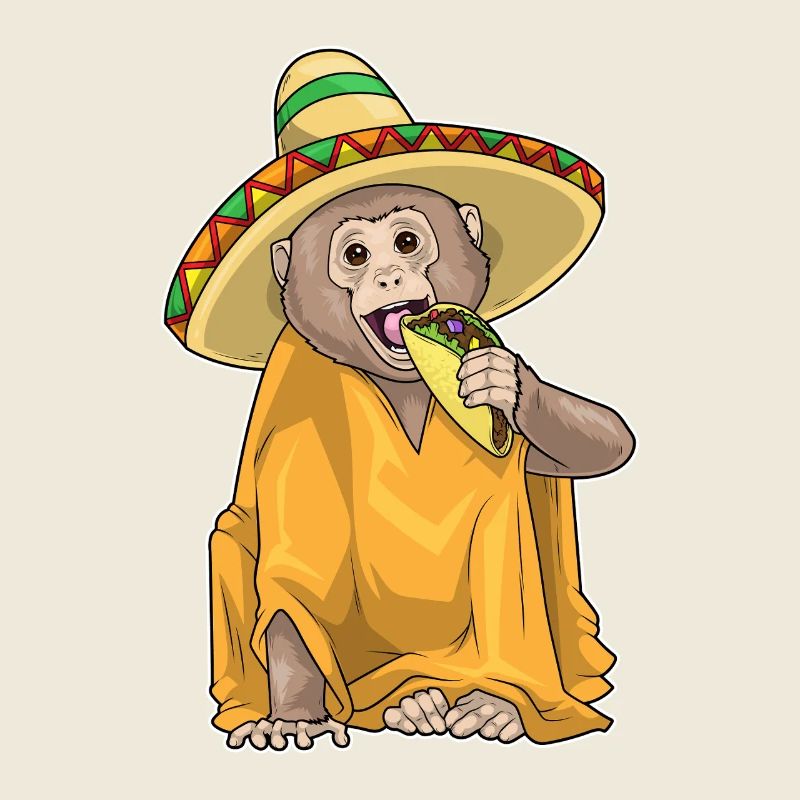 Taco de singe