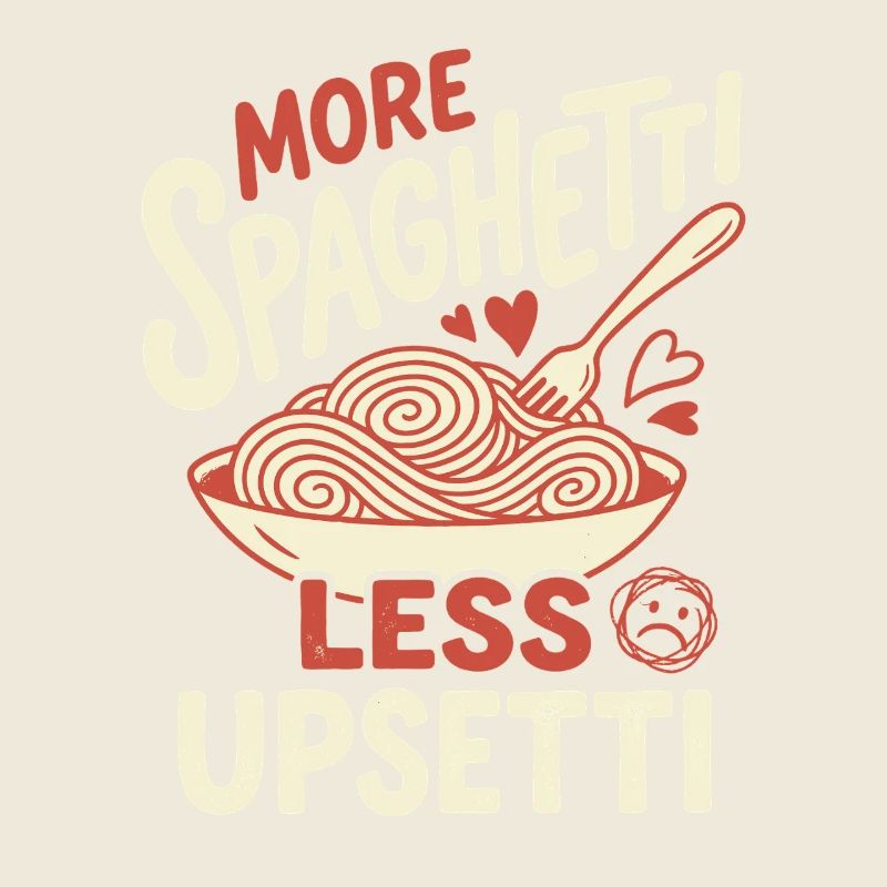 Plus de spaghettis, moins de upsetti