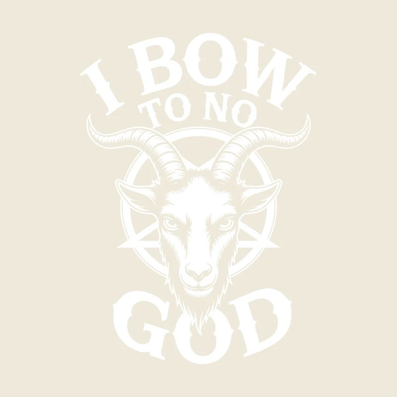 S’incliner devant l’emblème de la chèvre sans Dieu