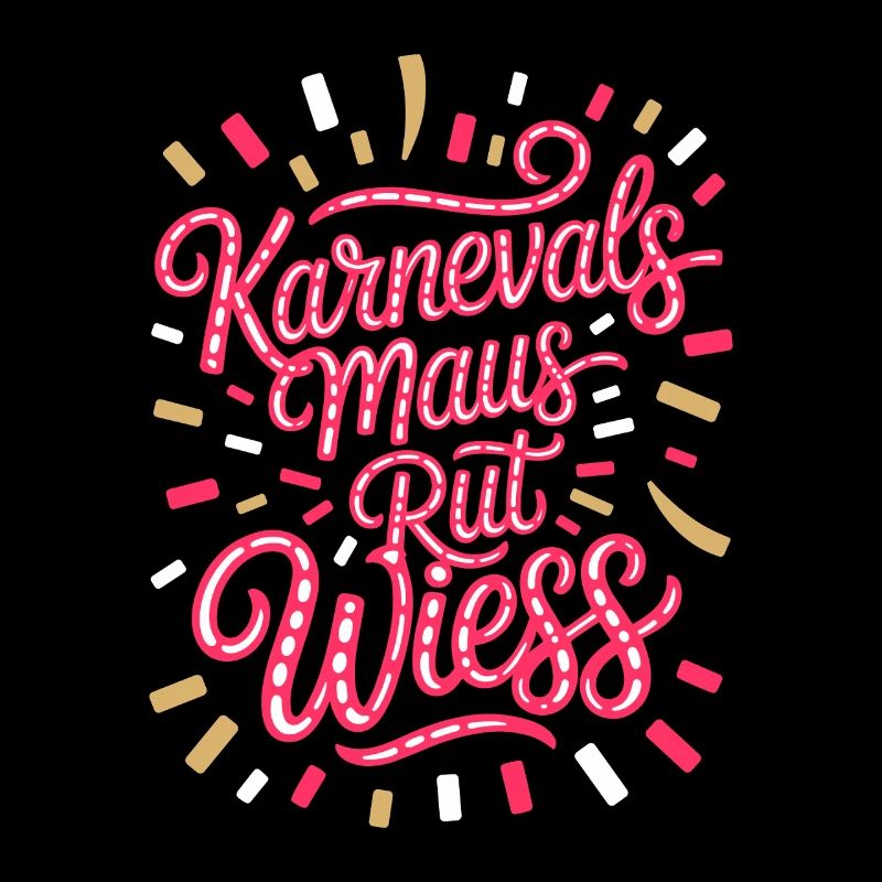 Karnevalsmaus Rut Wiess Köln Kölner Karneval Maus