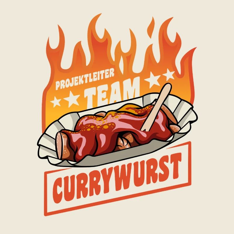 Chef de projet Équipe Currywurst | Flammes de la restauration rapide