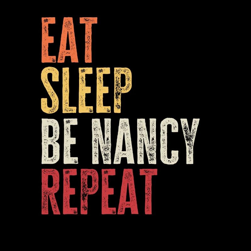 Mange, dors, sois nancy, répète le nom rétro