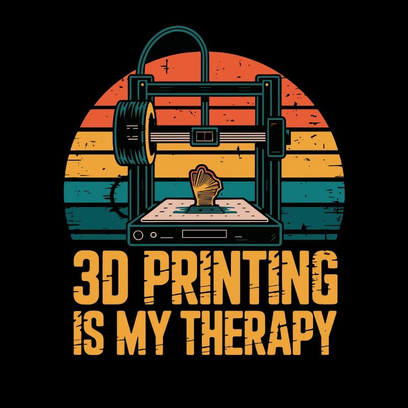 3D Printing Is My Therapy Retro 3D Printer Maker