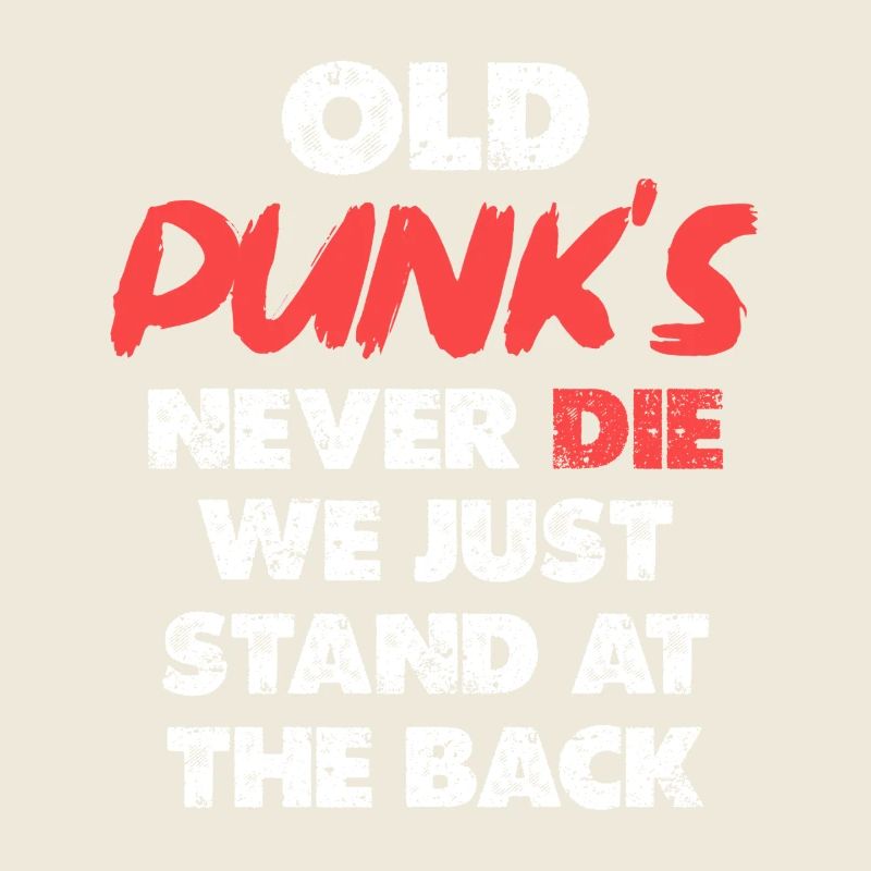 Œuvres d’art Old Punks Never Die