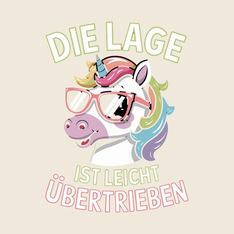 Le lieu est un peu exagéré comme une licorne drôle