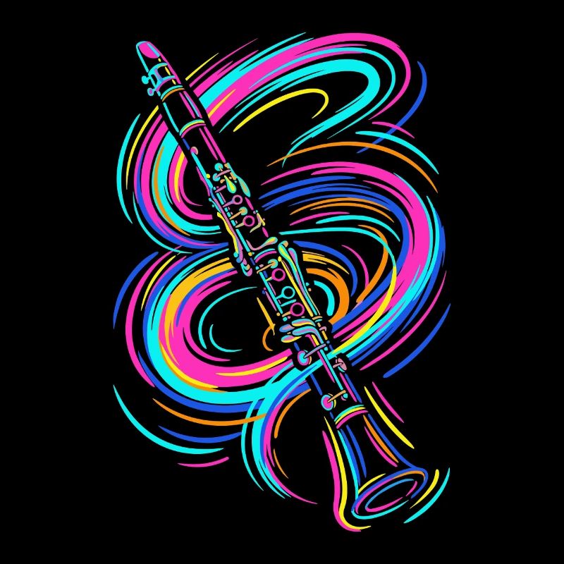 Clarinette colorée