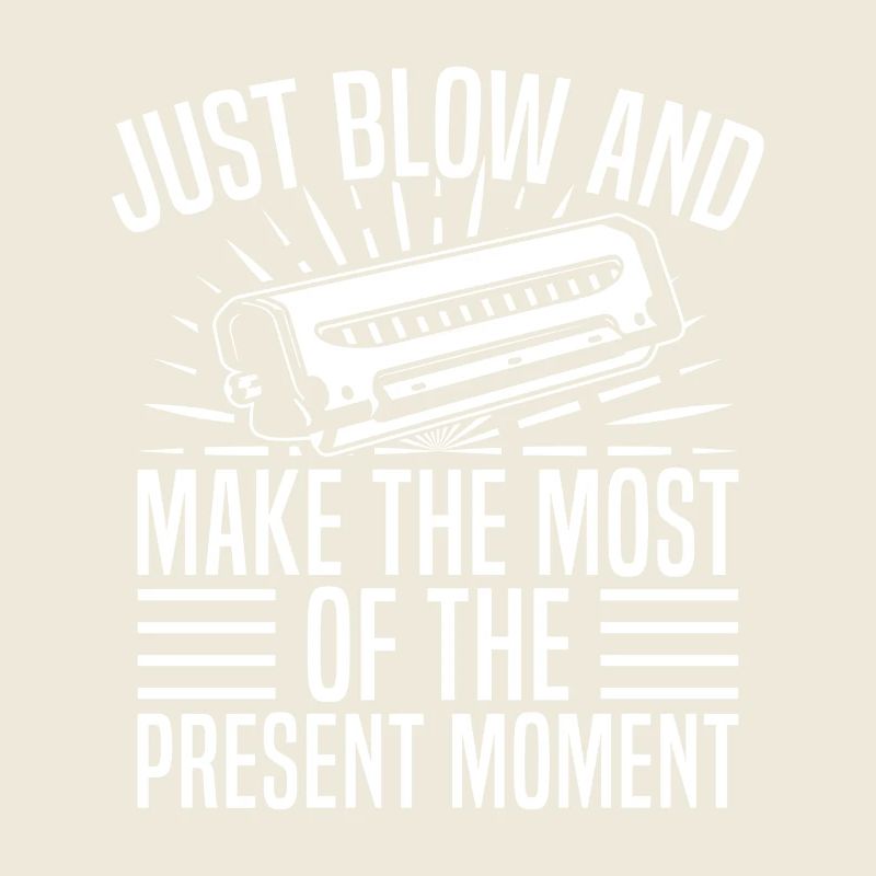 Harmonica Musican Just Blow & Present Moment