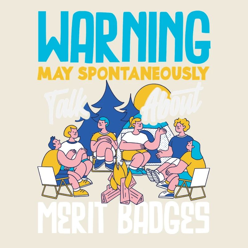Funny Scout Talk About Marit Badge