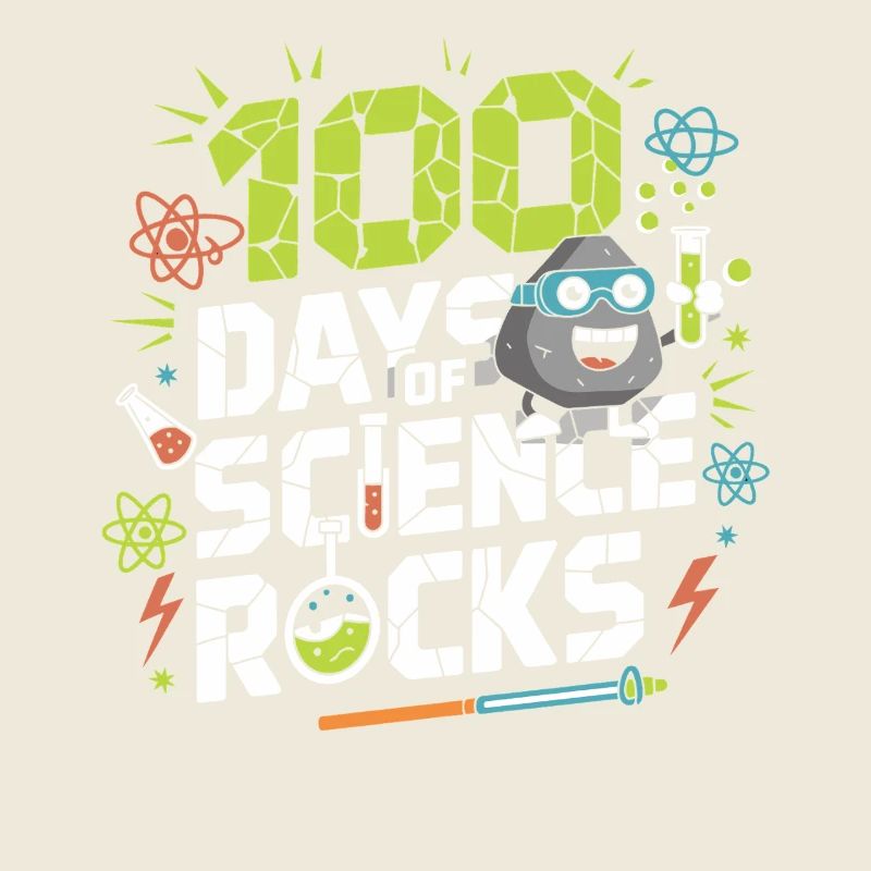 100 Tage Wissenschaft Rocks