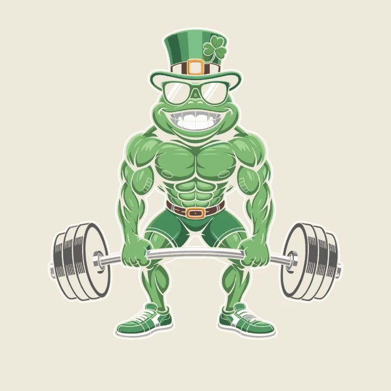 Leprechaun Frog Strength Training