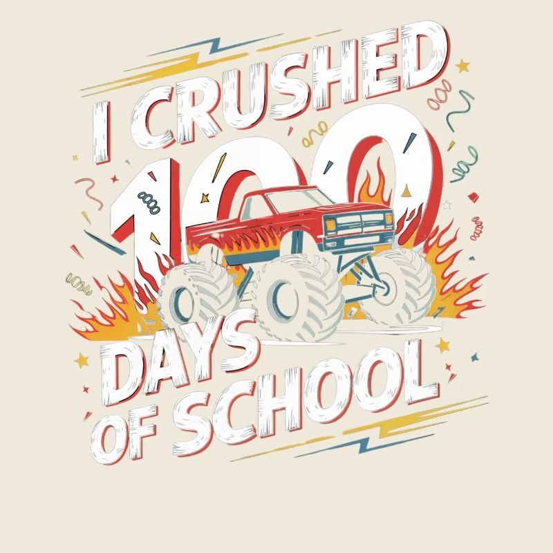 Monster Truck 100 Tage Schule