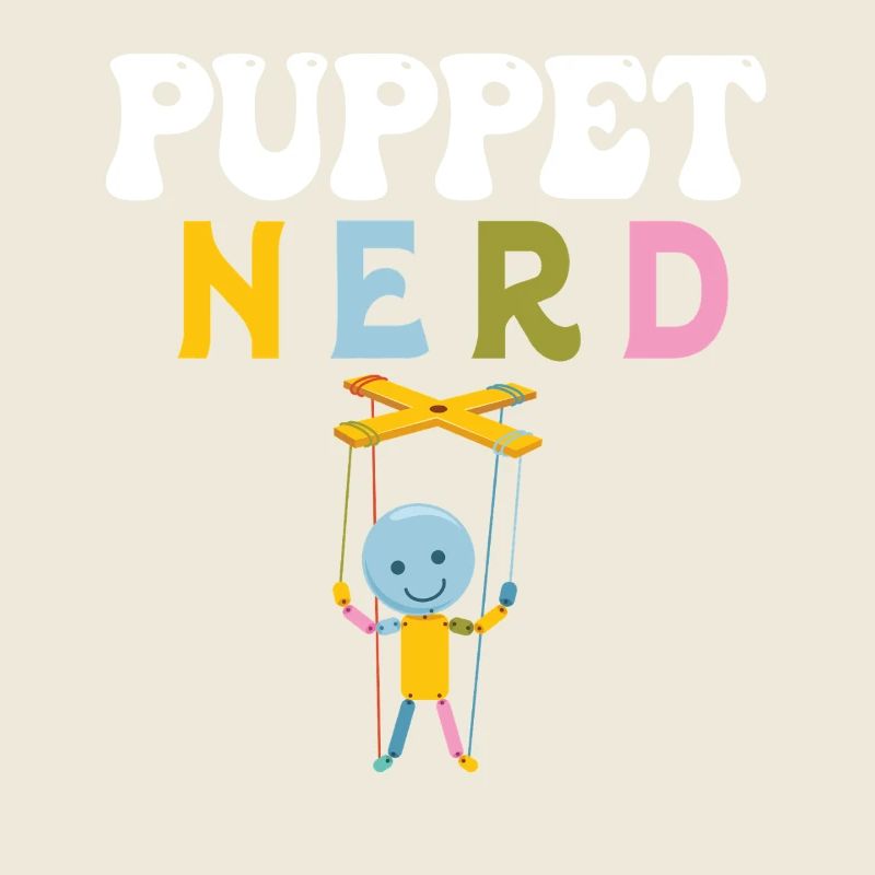 Puppet Nerd Marionette Art