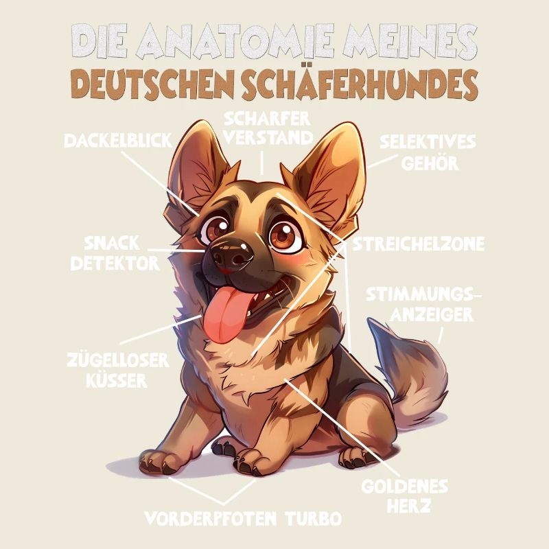 Deutscher Schäferhund Hundehalter Geschenk Gassi T
